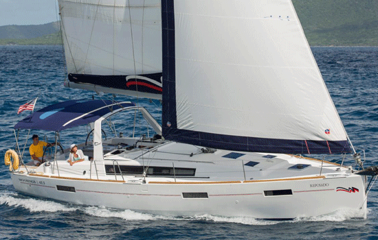 Antigua Yacht Charter: Beneteau 42.3 Monohull From $3,395/week 3 cabins/2 head sleeps 6/8 Dock Side