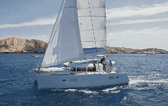 Antigua Yacht Charter: Lagoon 400 Catamaran From $3,283/week 4 cabins/4 heads sleeps 12 Air Conditioning,