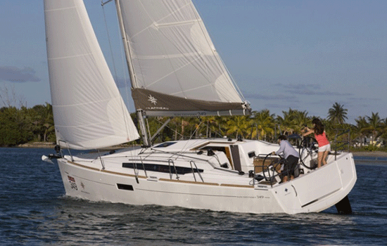 Antigua Yacht Charter: Sun Odyssey 349 Monohull From $1,788/week 2 cabins/1 head sleeps 4