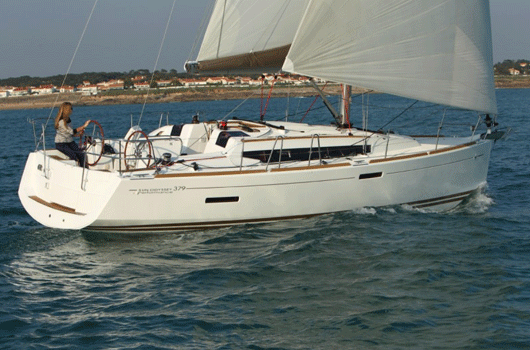Antigua Yacht Charter: Sun Odyssey 379 Monohull From $1,806/week 3 cabins/1 head sleeps 4/6 Air