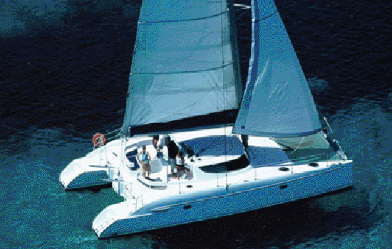 The Lavezzi 40 at sea