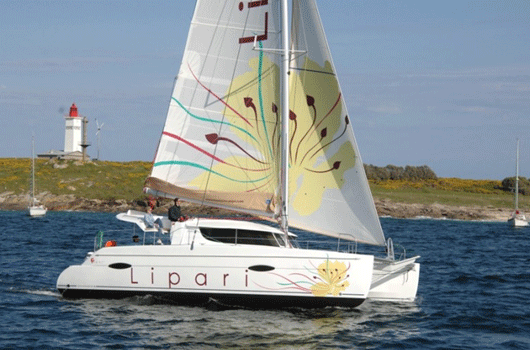 Greece Yacht Charter: Lipari 41 Catamaran From $2,244/week 4 cabin/2 heads sleeps 8/10