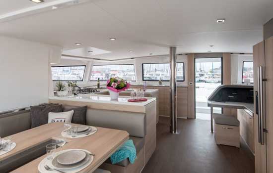 The Bali 5.4 features a vast and elegant interior
