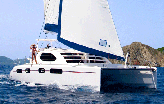 Bahamas Yacht Charter: Leopard 4600 Catamaran From $4,865/week 4 cabin/5 head sleeps 9/12 Air Conditioning,