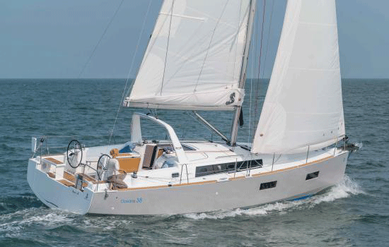 Barcelona Yacht Charter: Beneteau Oceanis 38 From €1,700/week 3 cabin/2 head sleeps 6/8