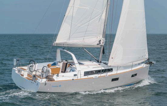 Barcelona Yacht Charter: Beneteau Oceanis 38 From 1,700/week 3 cabin/2 head sleeps 6/8