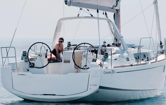 Barcelona Yacht Charter: Oceanis 35 From 1,400/week 3 cabin/1 head sleeps 6/8