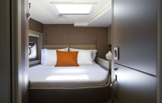 Bali 48 features 4 doble cabins