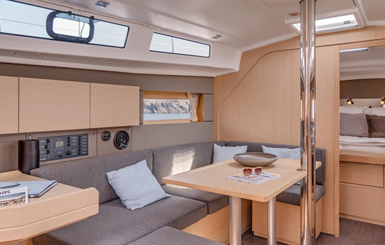 Interior of the Beneteau 38.2