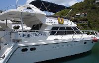 BVI Yacht Charter: Cumberland 44 Motor From $6,900/week 3 dbl cabins /3 heads sleeps 6