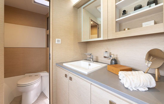 Port head and sink
