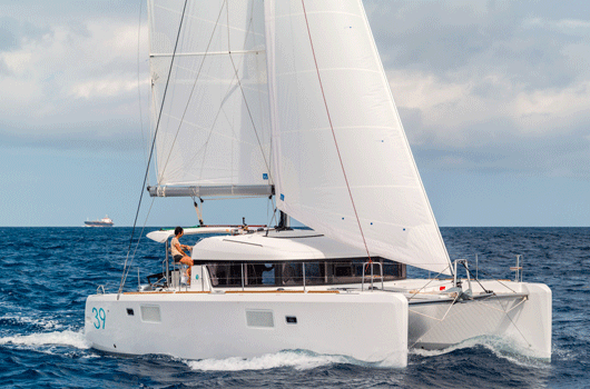 BVI Yacht Charter: Lagoon 39 Catamaran From $4,439/week 4 cabin/2 head sleeps 10/12 Air Conditioning,