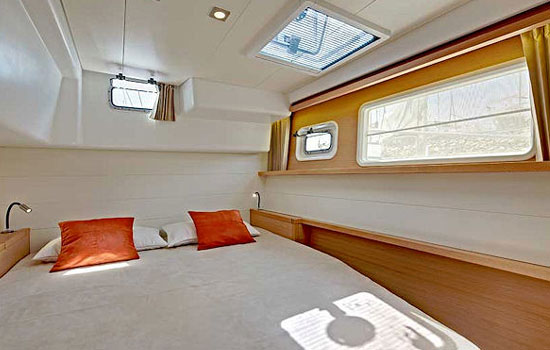 Spacious and comfortable cabin