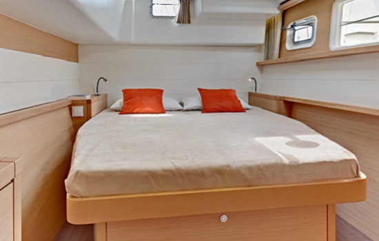 Spacious and comfortable cabins