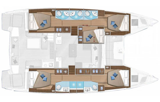 Layout ot the Lagoon 505