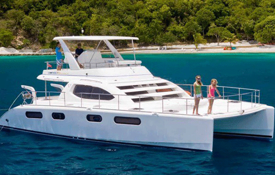 BVI Yacht Charter: Leopard 474 Power Catamaran Inquire for Price 4 cabin/4 head sleeps 8/10