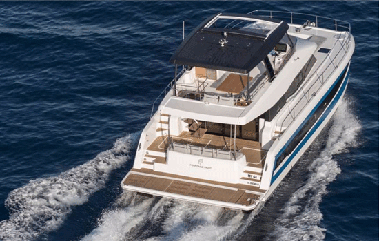 The beautiful Motor Yacht 44 by Fountaine Pajot