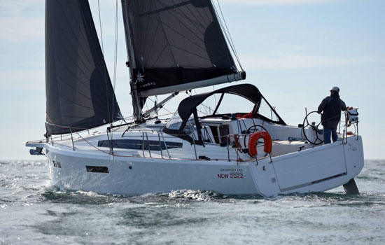 The beautiful Sun Odyssey 380