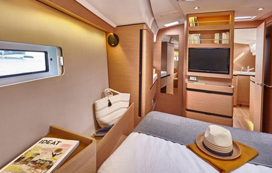 Interior of the Sun Odyssey 490