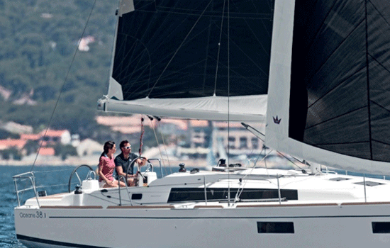 Sailing the Oceanis 38.1