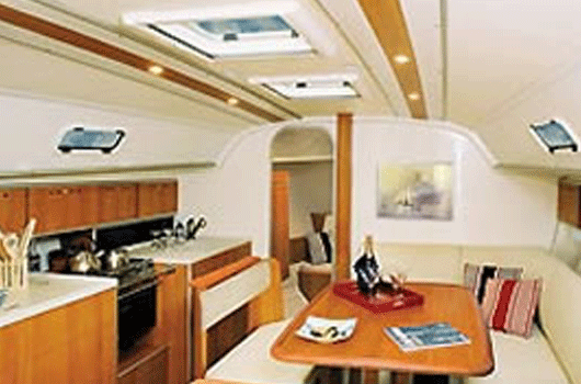 Comfortable salon of the Harmony 42