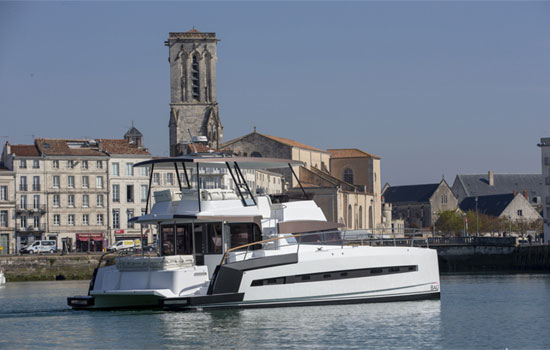 The beautiful Bali 4.3 Power Catamaran by Catana