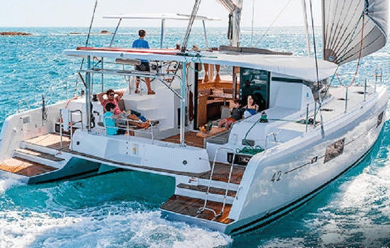 Have an unforgettable vacation aboard the Lagoon 42