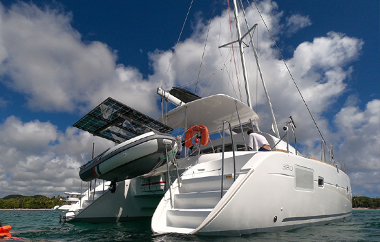 At anchor