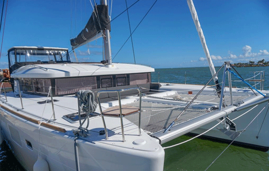 U.S. Virgin Islands Crewed Yacht Charter: Lagoon 450 Sportop Catamaran From $25,700/week Fully All Inclusive