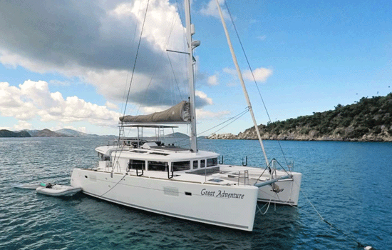U.S. Virgin Islands Crewed Yacht Charter: Lagoon 450 Catamaran From $16,500/week Fully All Inclusive 6