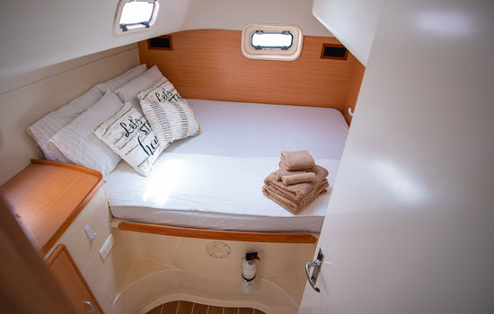 All cabins with ensuite heads.