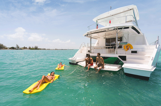 At anchor