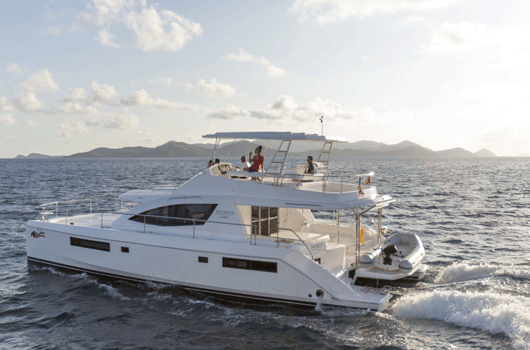 BVI Crewed Yacht Charter: Leopard 514 Power Catamaran From $20,999/week Fully All Inclusive 6 guests