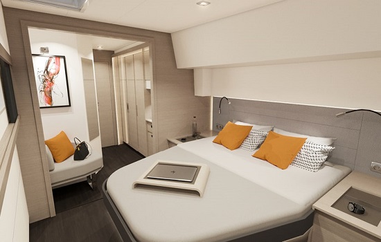 Cabin of the Fountaine Pajot New 51