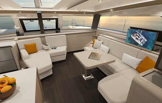 Salon of the Fountaine Pajot New 51