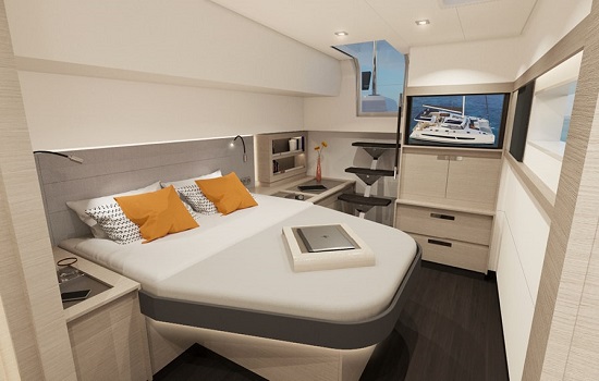 Cabin of the Fountaine Pajot New 51