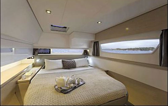 Comfortable and spacious cabins