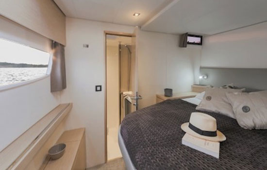 All cabins with ensuite heads