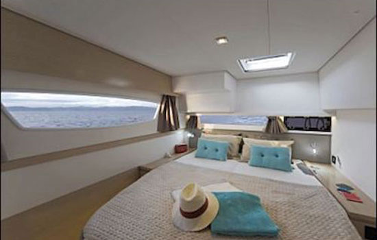 The Saba 50 features  5 cabins