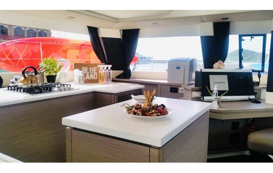 Galley with Panoramic view