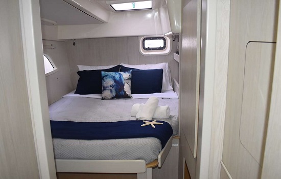 The Leopard 44 features 3 double cabins