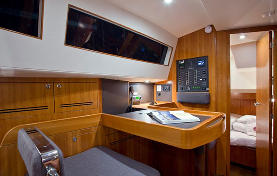 Interior of the Allures 45