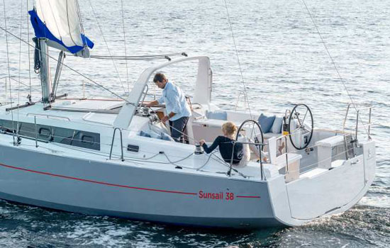 The lovely Beneteau 38.2