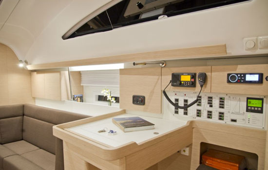 Interior of the Elan Impression 45