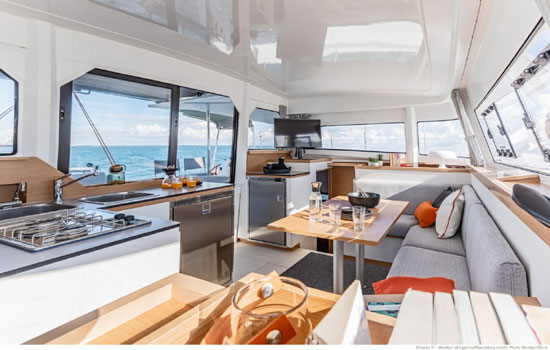 Lovely interior of the Excess 14