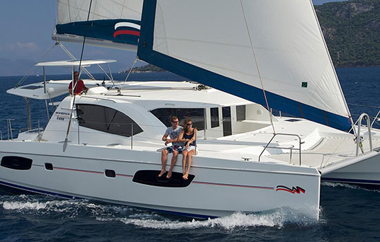 The beautiful 4400 catamaran