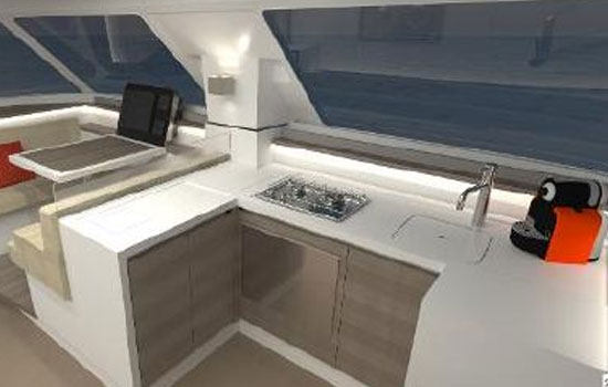 Modern galley
