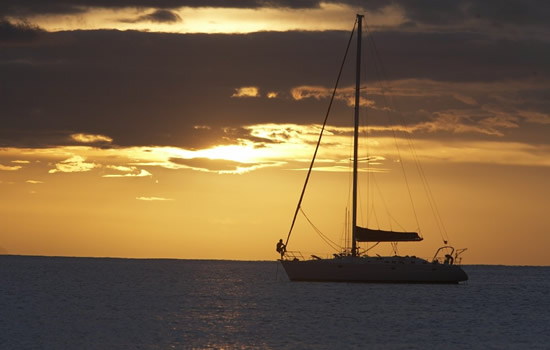 Enjoy beautiful Caribbean sunsets