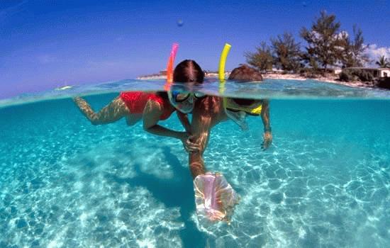 Snorkeling the waters of Crooked Island