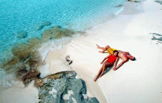 Bimini's crystal clear pools and private beaches